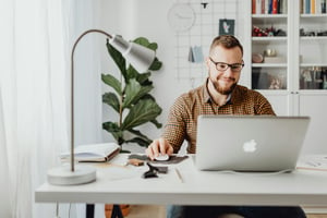 Man on Laptop